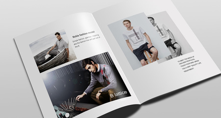 服裝畫冊圖片 服裝公司畫冊設計欣賞 國外服裝畫冊案例