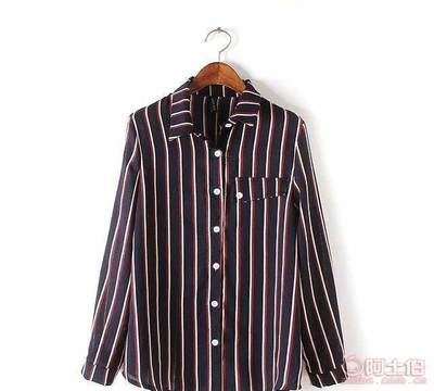 【2016春季新款百搭通勤雪紡條紋長袖女士襯衫廠家直銷xyl0210】昆山市玉山鎮(zhèn)貝爾雅服飾商行 - 產(chǎn)品庫